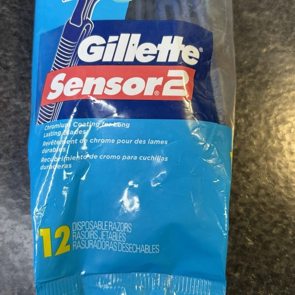 Gillette Sensor2 Pivot Lubrastrip Disposable 12 Razors